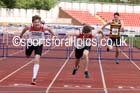 Mens under-20s hurdles, North Eastern Track and Field Champs, Gateshead Stadium. Photo: David T. Hewitson/Sports for All Pics